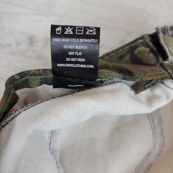 Girls With Guns Camo Strapback Cap Army Cadet Hat Green Brown Embroidered - Picture 9 of 9